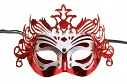 Maska Drak červená